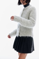 Mohair-Blend Cardigan