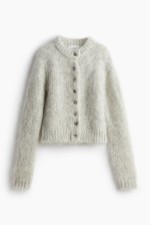 Mohair-Blend Cardigan