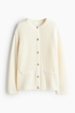 Rib-Knit Cardigan