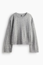 Cable-Knit Sweater