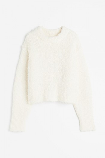 Fluffy-knit Sweater