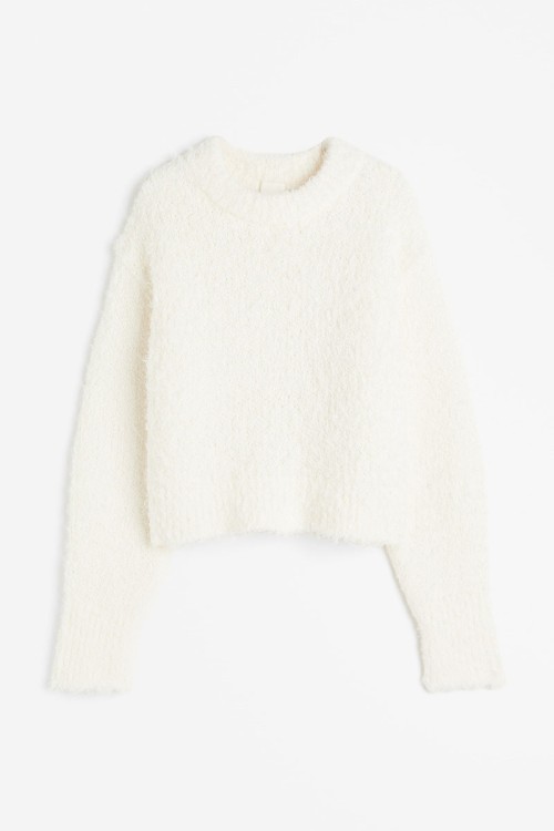 Fluffy-knit Sweater