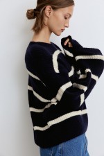 Rib-knit Sweater