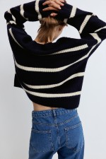 Rib-knit Sweater